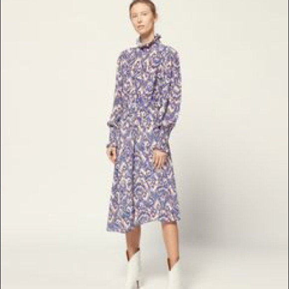 Nwotisabel Marant Etoile Yescott Silk 